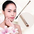 Double-end Makeup Brush Eye Brow Eyelash Wooden Handle Soft Lash Brushes