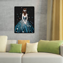 5D Full Round Drill Diamond Painting Girl DIY Cross Stitch Mosaic Rhinestone Art