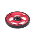 Mi.Xim Aluminum Easy Wheel with M6 Bolt for Brompton Folding Bike (Red) Newly