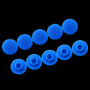 10pcs MTB Bicycle Headset Cover Stem Road Bike Hexagon Screw Cap (Blue M6) Newly