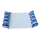 PVC Water Hammock Recliner Inflatable Floating Air Mattress (Light Blue) Newly