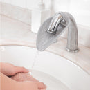 Splash-proof Faucet Extender Kids Tap Hand-washing Extension Device (Grey) Newly