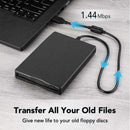 1.44Mb USB External USB Floppy Drive Diskette FDD For PC Notebook Laptop F2N6