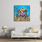 5D DIY Diamond Painting Full Round Drill Flower Calf Wall Decor Rhinestone Art