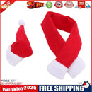 Merry Christmas Decoration Wine Bottle Cover Gift Wrap Party Decor Red scar