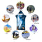 Hooded Cloak Beach Towel Printed Swimming Bath Towel Microfiber Bathing Bathr