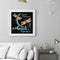 5D DIY Full Drill Diamond Painting Dragonfly Embroidery Mosaic Kit Needlework