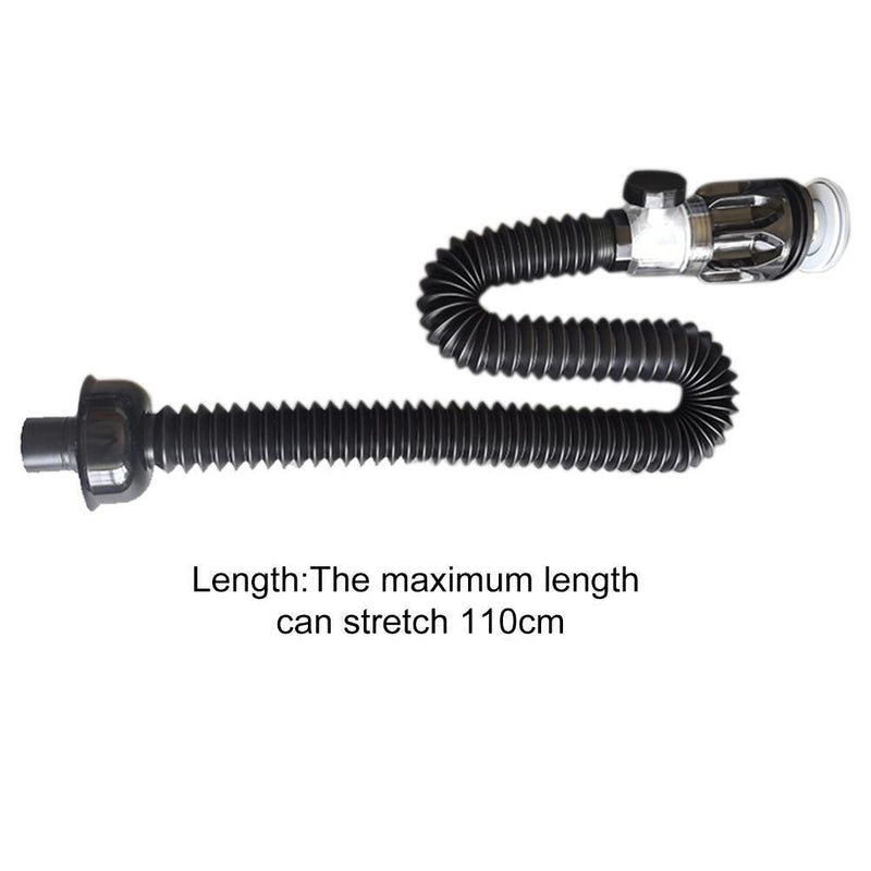 Flexible Deodorant Sink ABS Drain Pipe Horizontal/Vertical Row Suitable