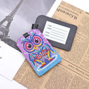 DIY Special Shaped Diamond Painting Bird Pattern Embroidery Leather Luggage Tag