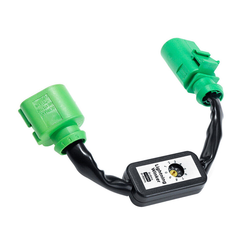 2pcs Dynamic Turn Signal Adapter Indicator Module Cable Wire Harness for A3 8V