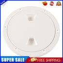 Round Deck Inspection Access Hatch Cover Boat Screw Out Deck Plate (6 inch)