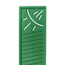 Woodworking Scribe Mark Line Gauge Cross-Out Carpenter Angle Ruler (Green)