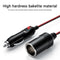 12V 24V Cigarette Lighter Extension Cord Male Plug to Female Socket (4m)