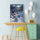 5D DIY Diamond Painting Snowman Full Drill Rhinestone Mosaic Art Picture Decor