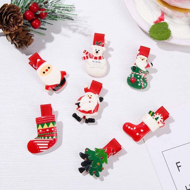 Decorations Children Hairpin Hair Accessories Headwear Christmas Hair Clip