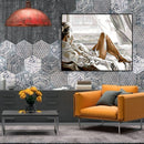 Painting By Numbers Kit DIY Sexy Beauty Hand Painted Canvas Oil Art Picture