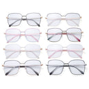 Computer Glasses Anti Glare & Eye Strain Square Glasses Anti-blue Ray Glasses