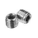200pcs Stainless Steel Allen Head Socket Hex Set Grub Screw Assortment Cup