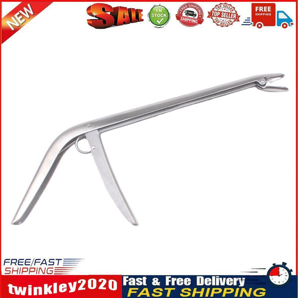 Stainless Steel Fishing Hook Remover Extractor Unhooking Device Clamp Clip Newly