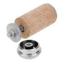 Flute Headjoint Cork Stopper Plug with Crown Woodwind Instrument Tools Newly