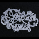 Letter Punch Stencils Alphabet Metal Shape Print Stencil for DIY Scrapbook