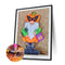 30x40cm 5D DIY Full Round Drill Diamond Painting Gingerbread Goblin Art Decor