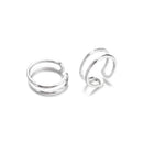 No piercing Punk Jewelry Set Ear Clip Cartilage Hoop Tragus Cuff Wrap Earrings