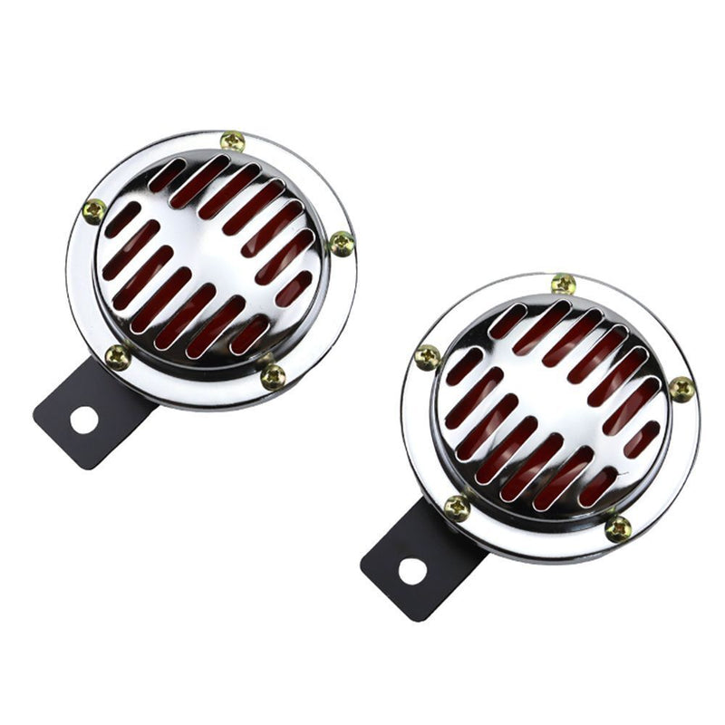 Durable Chrome Loud Car Horn Speaker Motorcycle Truck Super Loud Car Air Horn