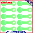 20pcs RISK Bicycle Bleed Nipple Screw Cap Oil Disc Brake Dust Cover (Green)