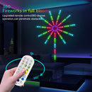 156LED Firework Light Kit with Music Sound Remote Control for Holiday Decoration