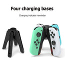 4 Controller Charger Fast Charging Dock Station for NS/Switch OLED Joycon Grip