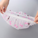 Reusable Thicken Elastic Waterproof Shower Cap Hair Cover Spa Bathing Bath Hat