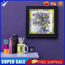 #A 5D DIY Diamond Painting Kits Full Square Drill Flowers In Frame Mosaic Pictur