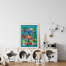 DIY Paper Fish Diamond Picture Part Drill Special Shape Rhinestone Painting