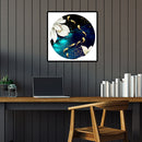 Fish Pond Lotus 5D DIY Full Round Diamond Painting Mosaic Needlework Art Crafts