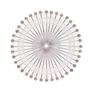 480pcs 1.46"" Colorful/White Round Bead Straight Headpens Tailoring Sti