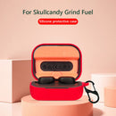 Silicone Cover for Skullcandy Grind Fuel Charging Compartment Case (Red)