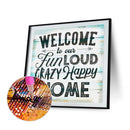 DIY Diamond Painting Kits Full Round Drill Words Mosaic Home Decoration Gifts