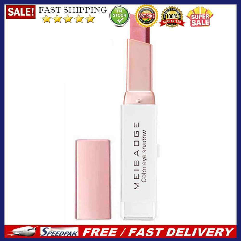 Double-Color Stereo Eyeshadow Pen Waterproof Girl Woman Eye Makeup Beauty Tool