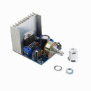 AC/DC12V TDA7297 2x15W Digital Audio Power Amplifier DIY Kit Dual Channel Module