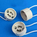 1x GU10 Ceramic Sockets, Halogen, LED Bulb, Lamp Holder Light Fitting Base E1P7