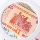 5x 10x Magnifying Illuminated Desktop Clip Loupe Banknote Inspection Magnifier