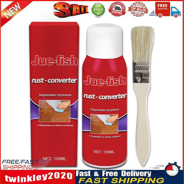 100ml Universal Car Chassis Rust Remover Spray Converter Derusting Cleaner Newly
