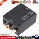 Digital to Analog Audio Converter Optical Toslink Coaxial to RCA Adapter  Newly