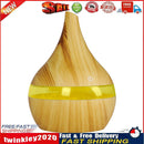 300ml Wood Grain Humidifier Mist Maker USB Colorful Aroma Diffuser (A) Newly