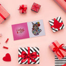 Greeting Cards Cat Special Shaped Bright Diamond Painting DIY Kit (KP005) Newly