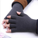 Magic Knitwear Knit Warm Gloves Finger Mitten Half Finger