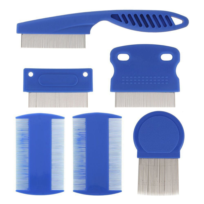 Dogs Cats Stainless Steel Lice Comb Grooming Combs Pet Flea Comb Dematting Tool