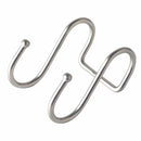 Organizer Stainless Steel Clasps Hooks Hanger Double S Shaped Hook Storage Rack