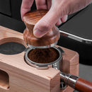 Coffee Distributor Wooden Espresso Distribution Tool Fits 58mm Portafilter